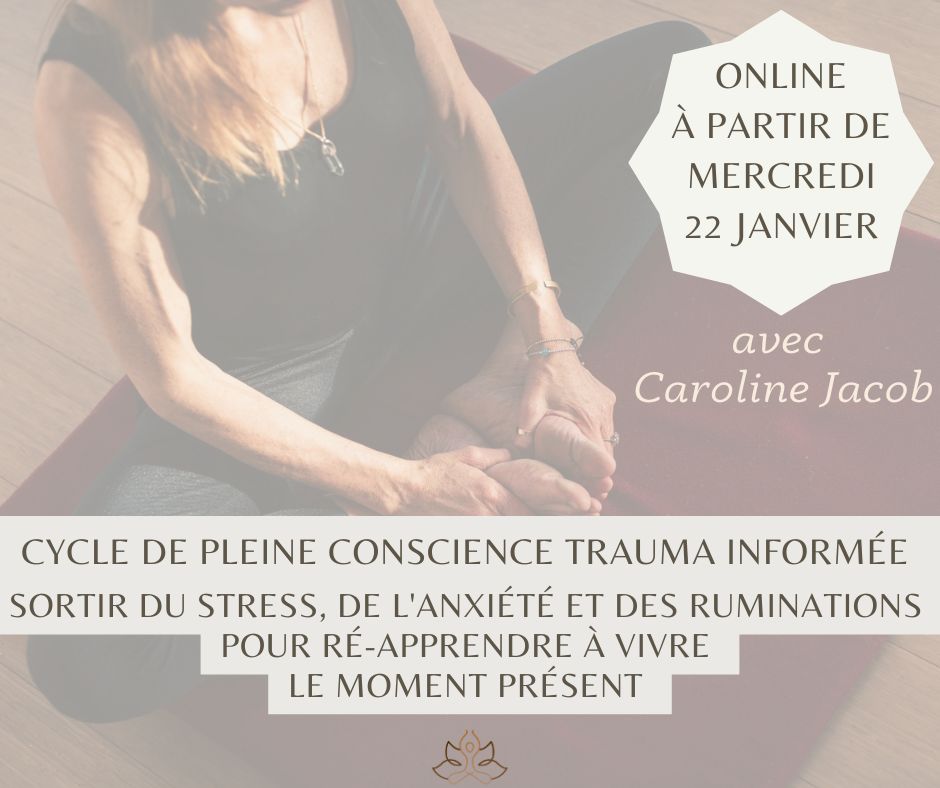 méditation pleine conscience stress trauma