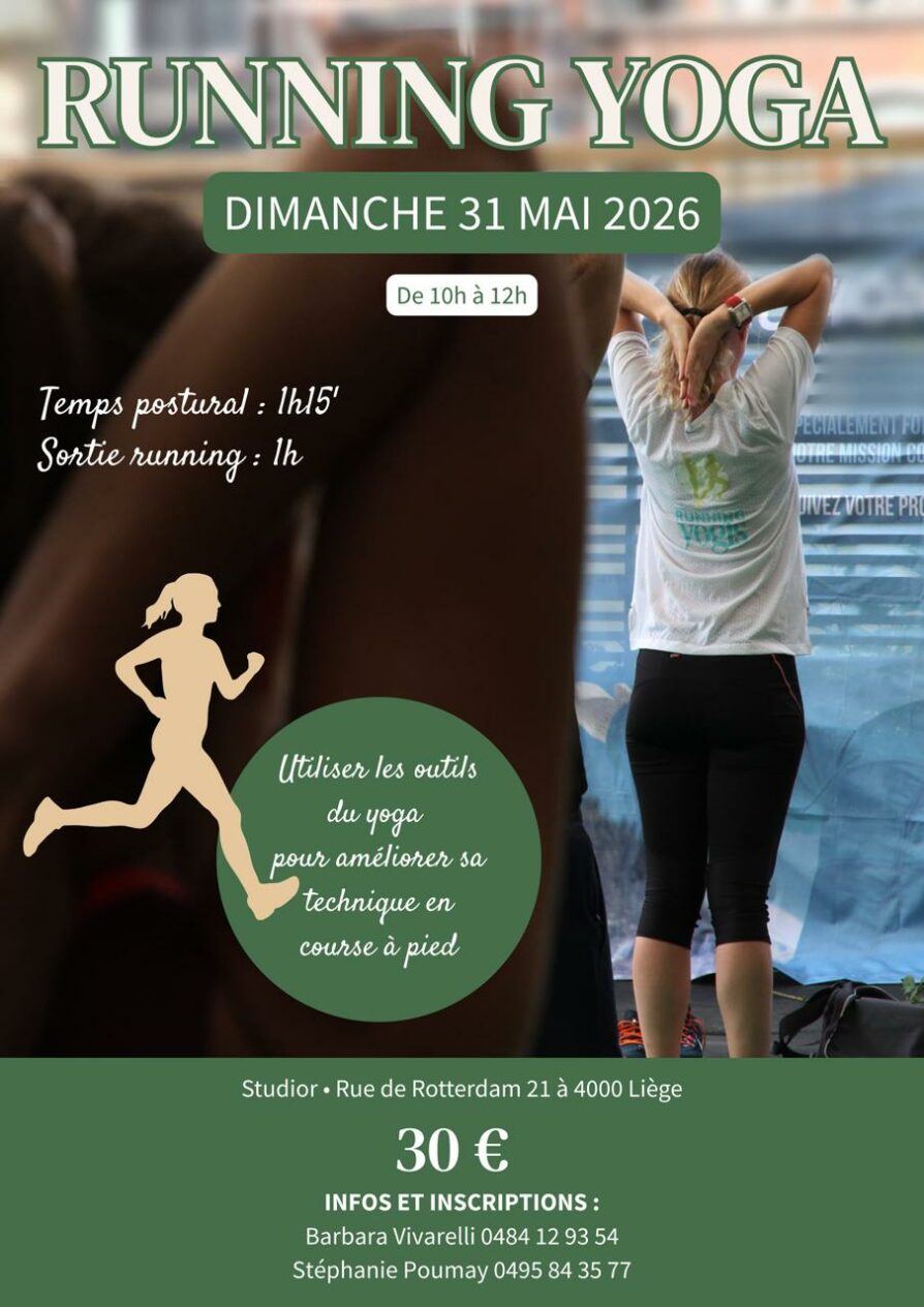 postures de yoga pour coureurs